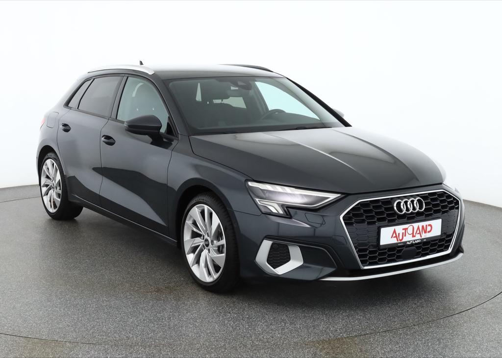Audi A3 2021 г. Серый, пробег 49772 км