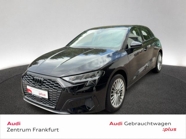 Audi A3 2023 г. Чёрный, пробег 49848 км