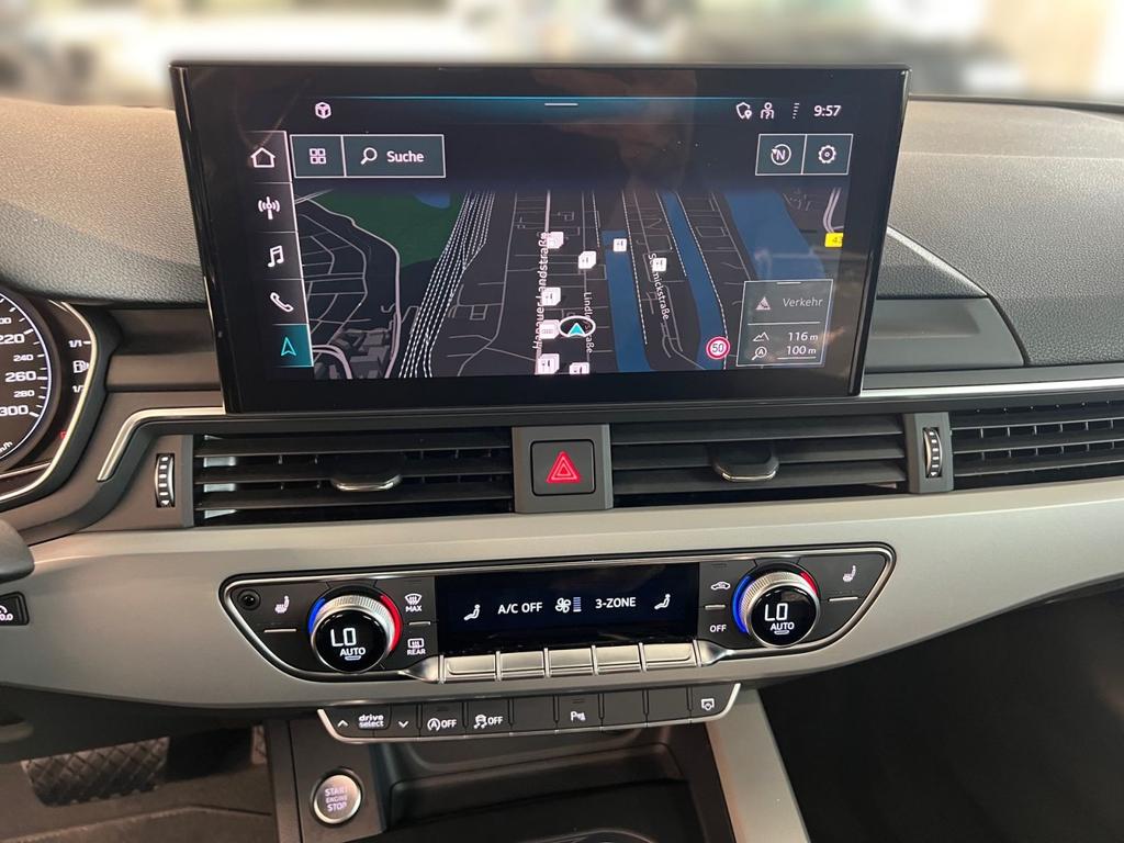 Audi A5 2022 г. Чёрный, пробег 48528 км