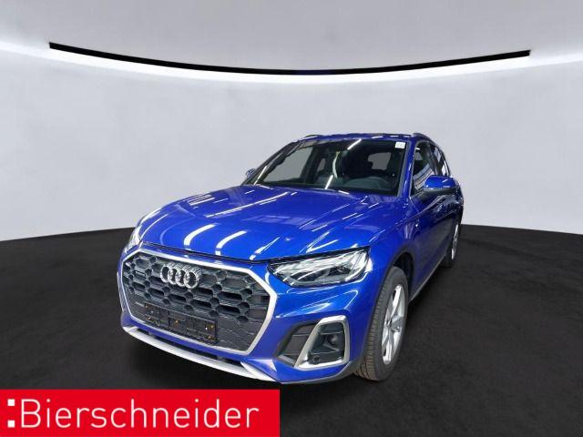 Audi Q5 2024 г. Синий, пробег 28465 км