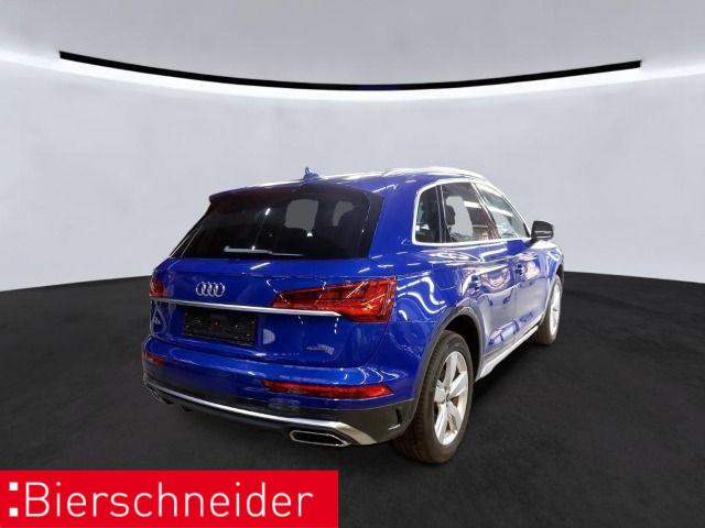 Audi Q5 2024 г. Синий, пробег 28465 км