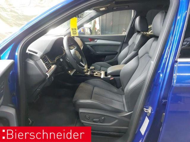 Audi Q5 2024 г. Синий, пробег 28465 км