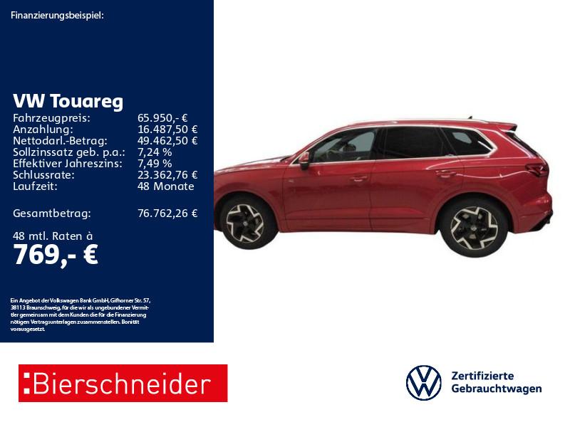 Volkswagen Touareg 2025 г. Красный, пробег 5752 км