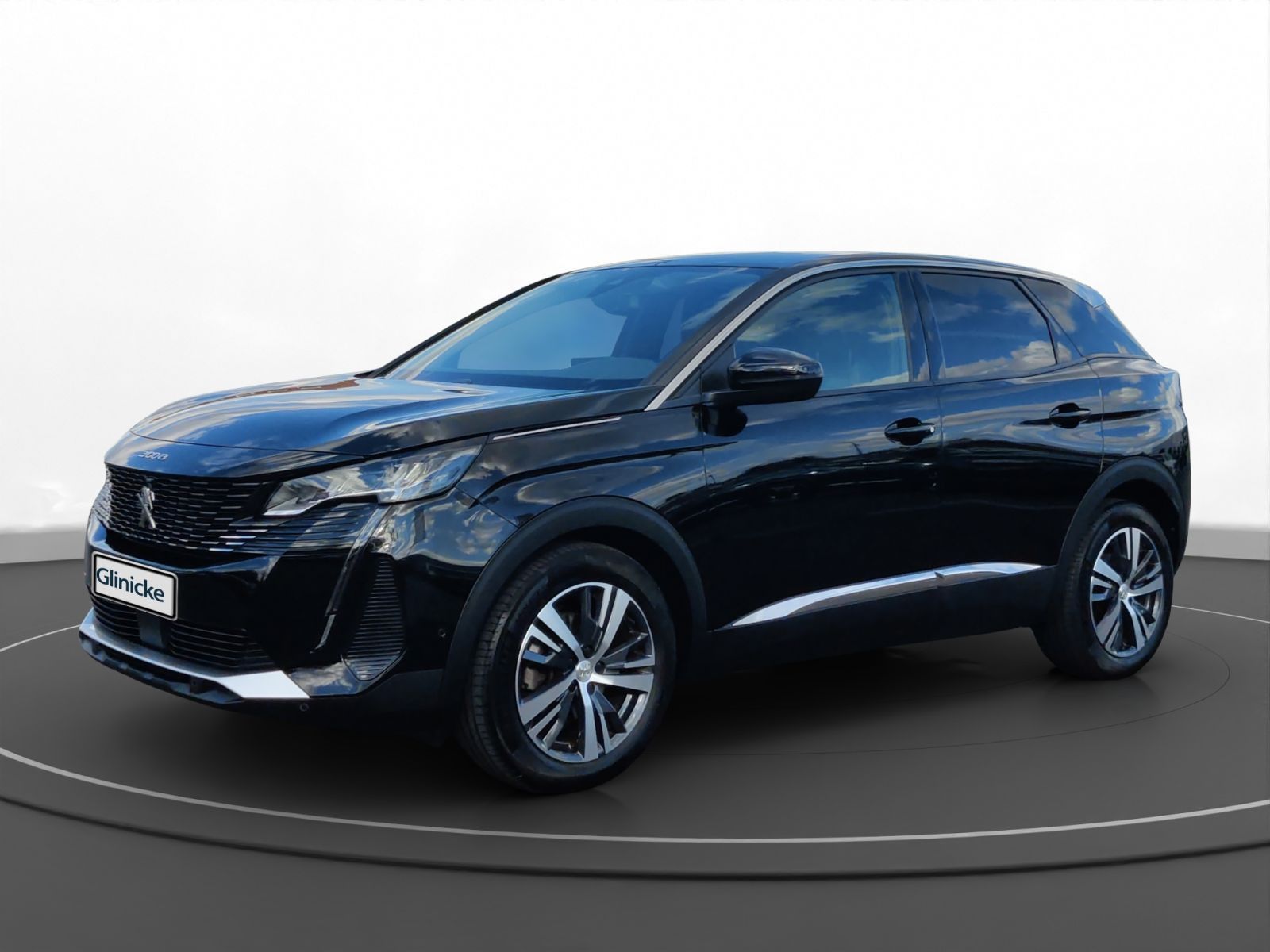 Peugeot 3008 2022 г. Чёрный, пробег 53850 км