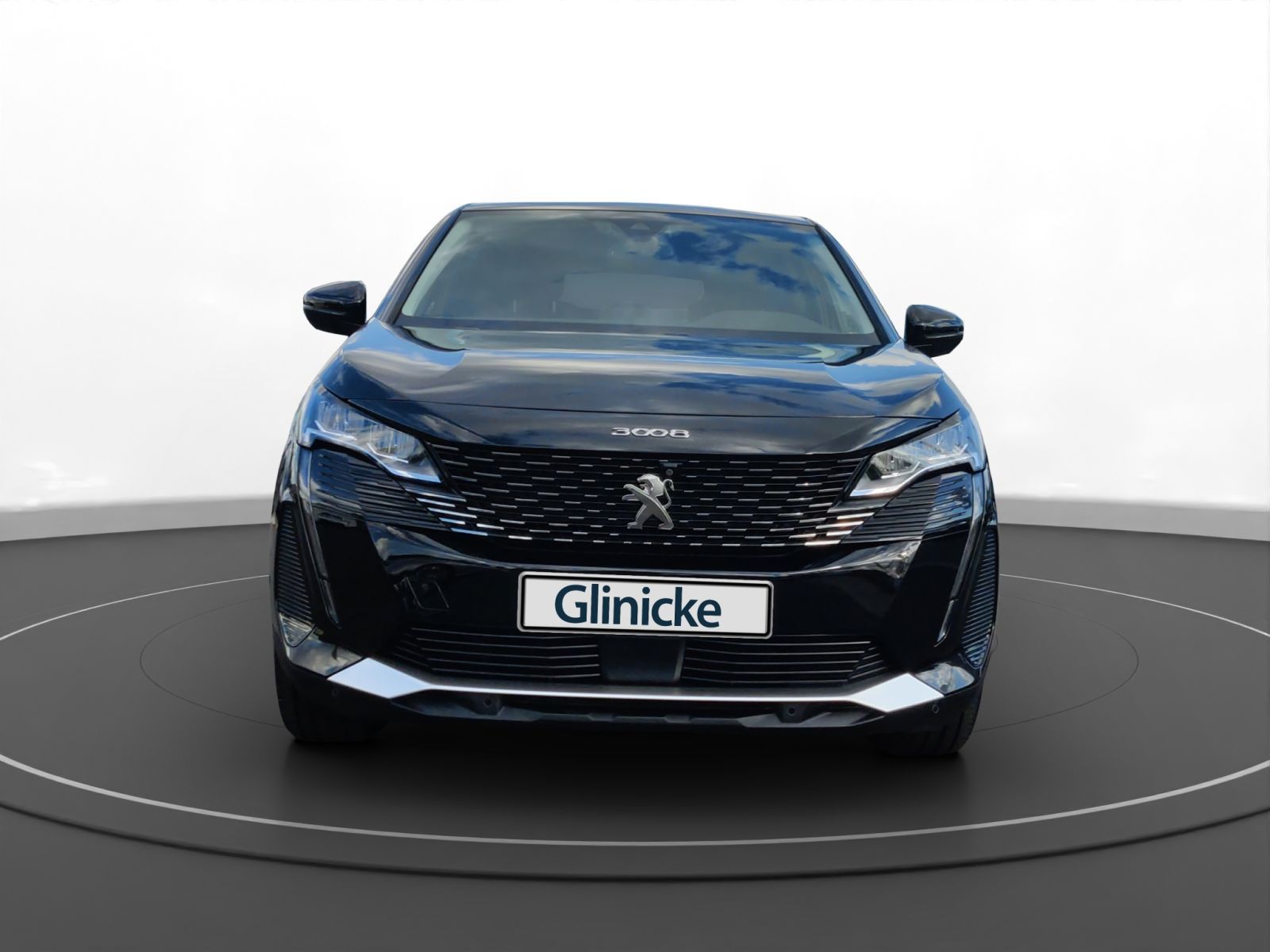Peugeot 3008 2022 г. Чёрный, пробег 53850 км