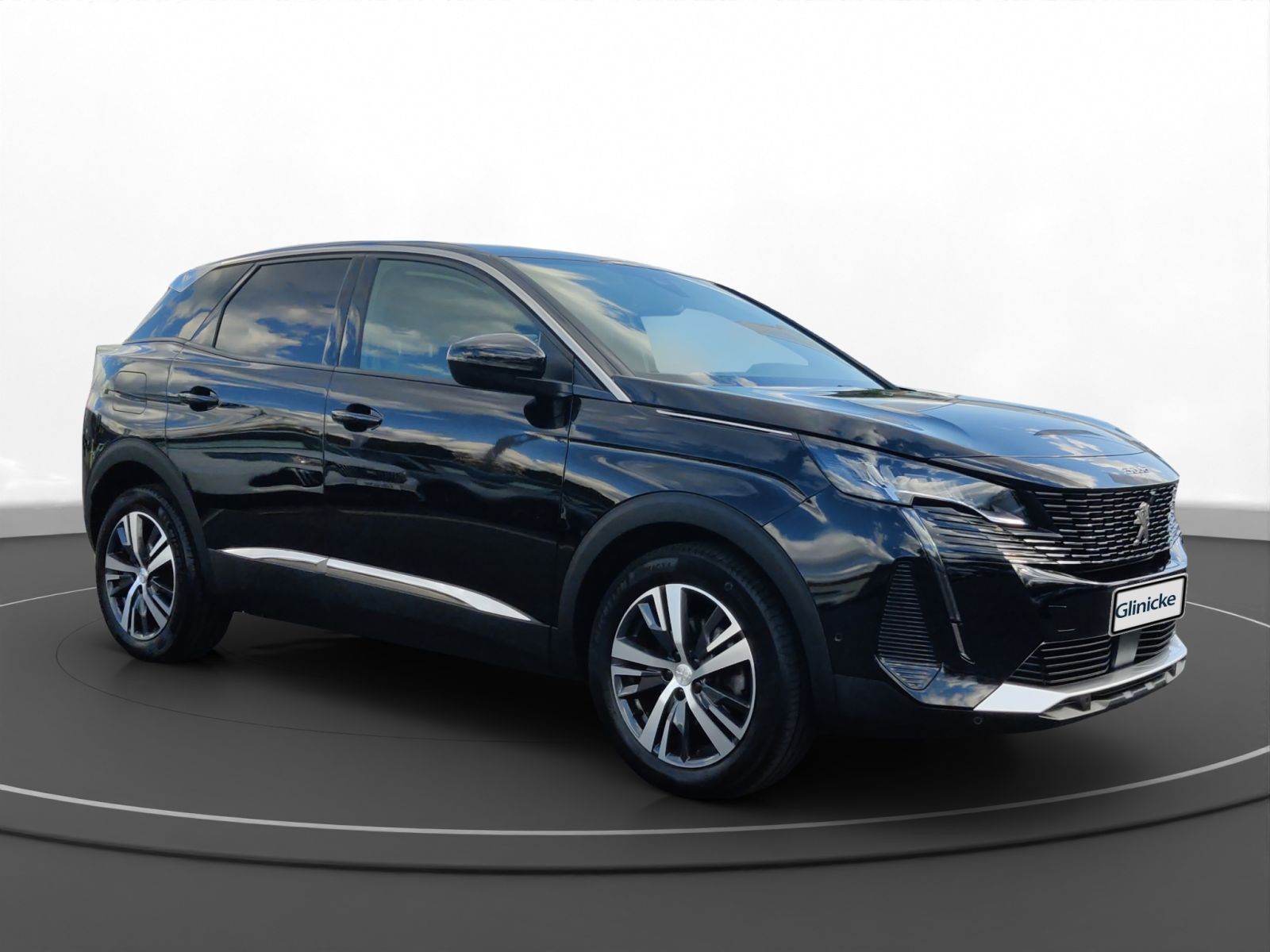 Peugeot 3008 2022 г. Чёрный, пробег 53850 км