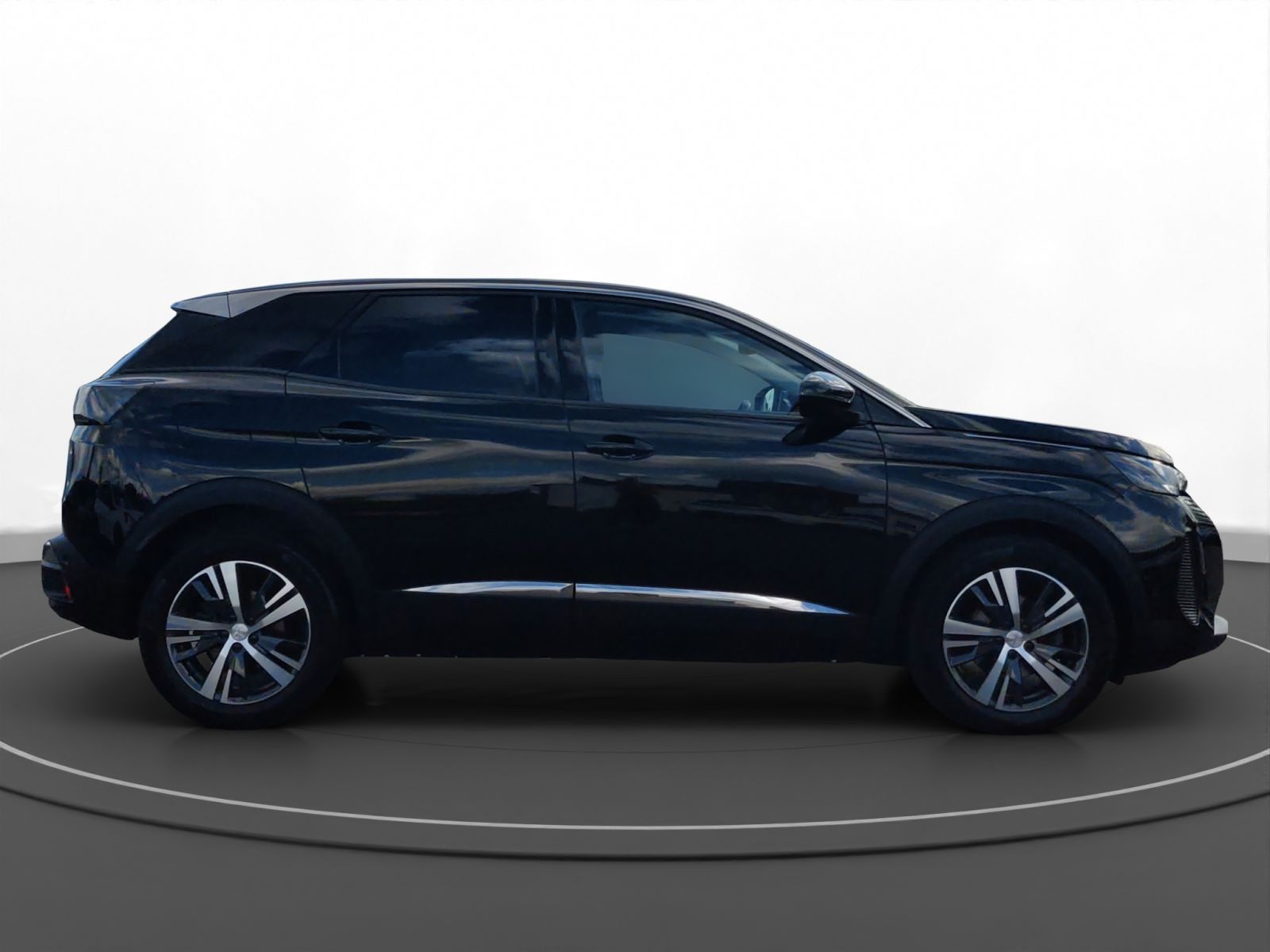 Peugeot 3008 2022 г. Чёрный, пробег 53850 км