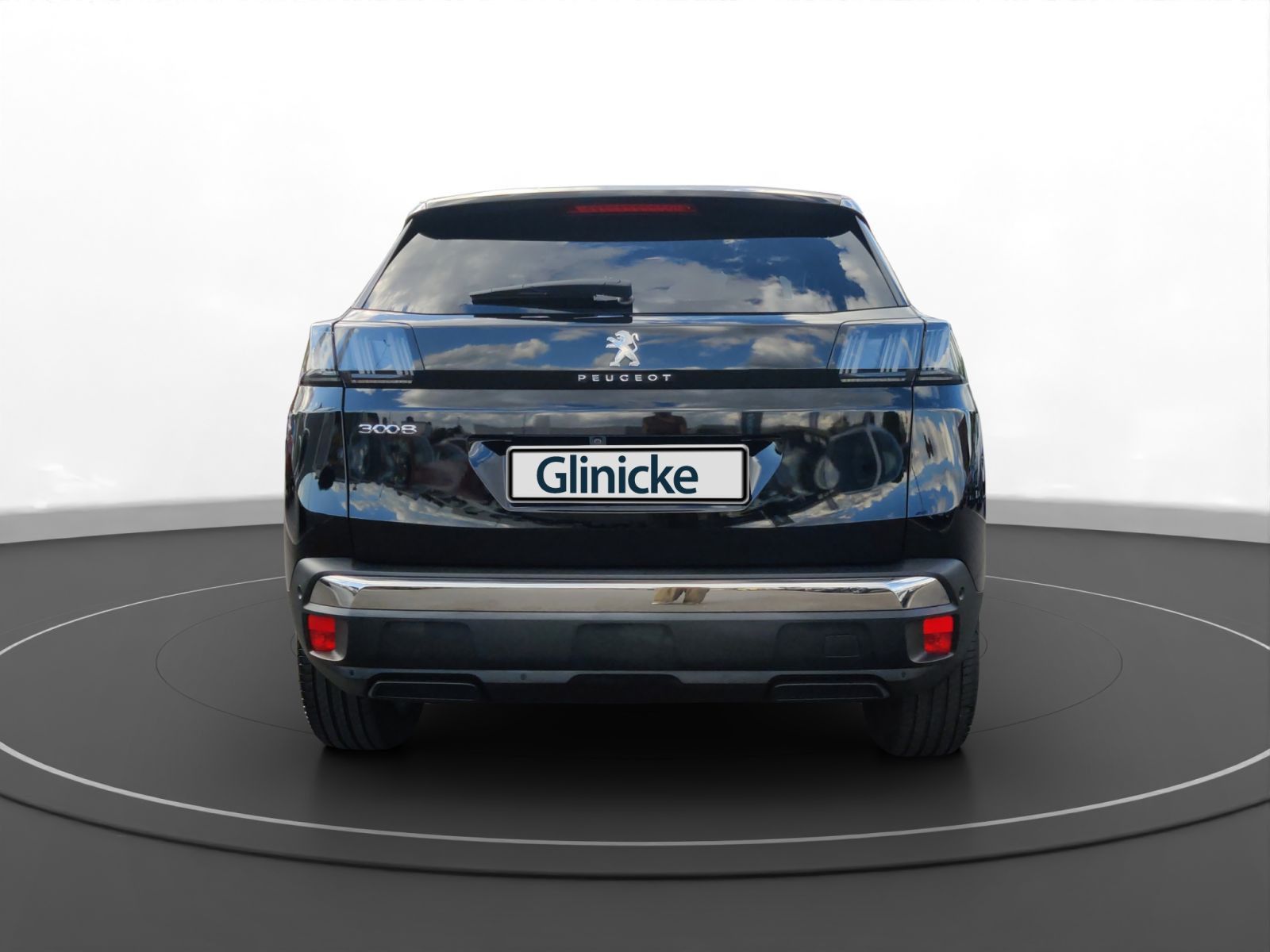 Peugeot 3008 2022 г. Чёрный, пробег 53850 км