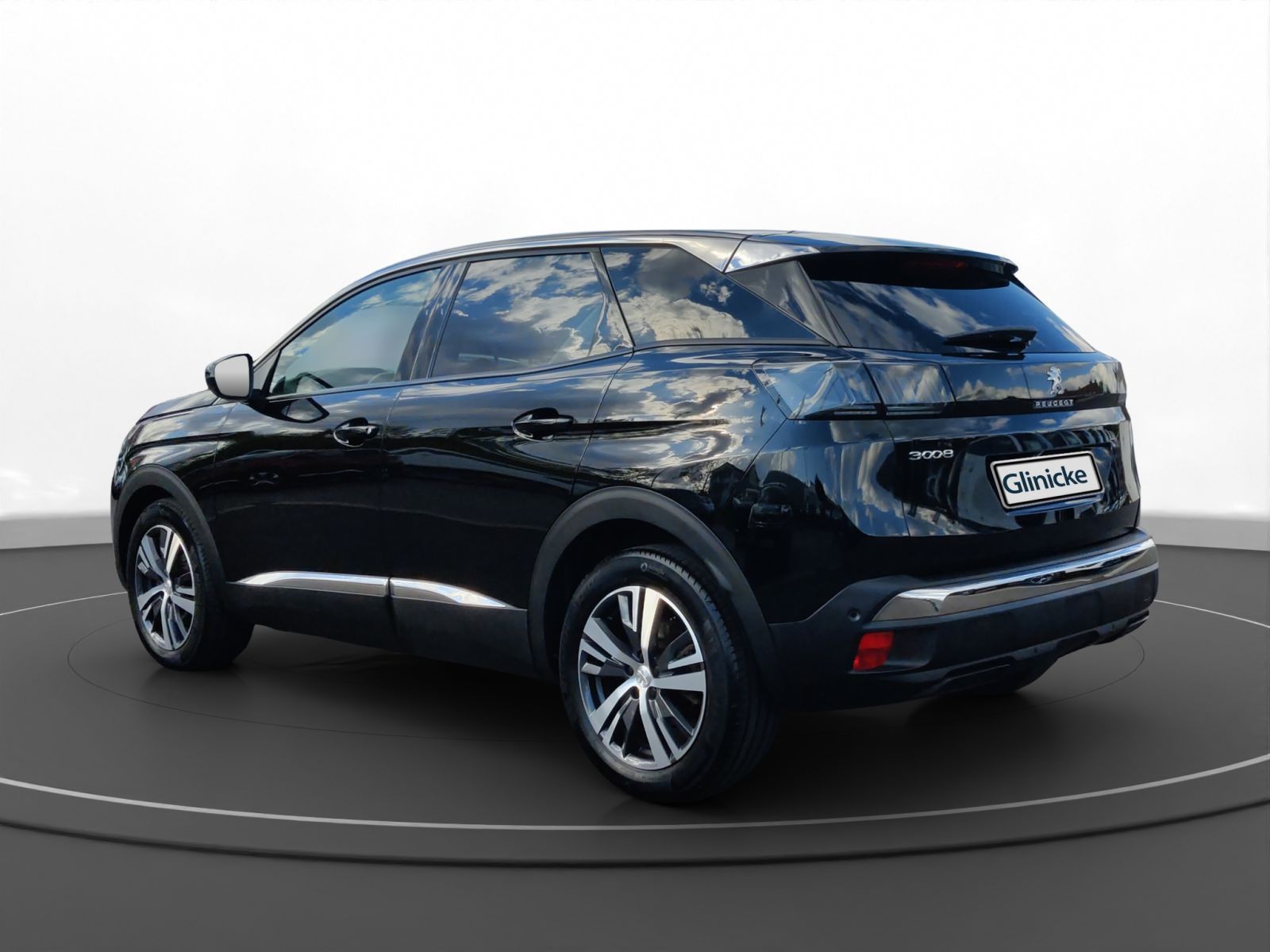 Peugeot 3008 2022 г. Чёрный, пробег 53850 км