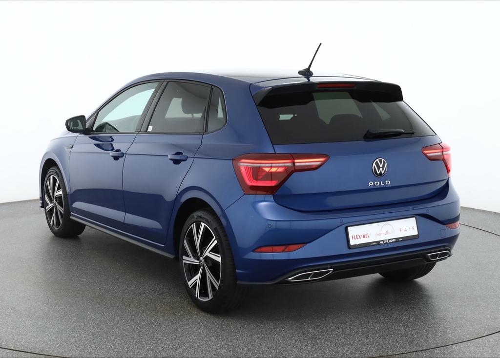 Volkswagen Polo 2022 г. Синий, пробег 44239 км