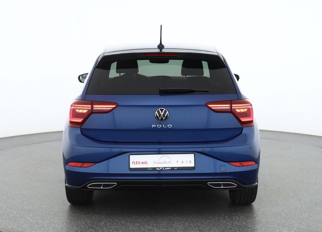 Volkswagen Polo 2022 г. Синий, пробег 44239 км