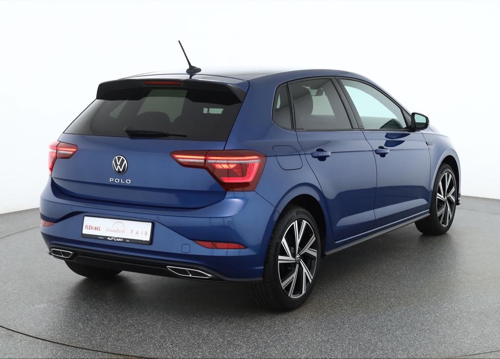 Volkswagen Polo 2022 г. Синий, пробег 44239 км