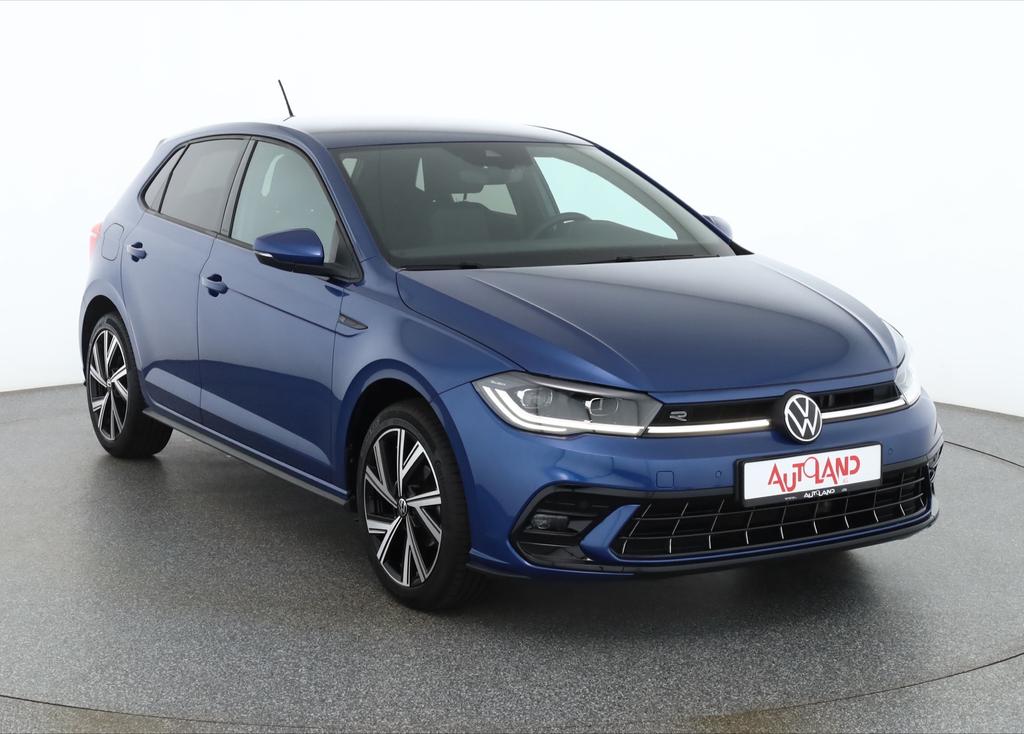 Volkswagen Polo 2022 г. Синий, пробег 44239 км