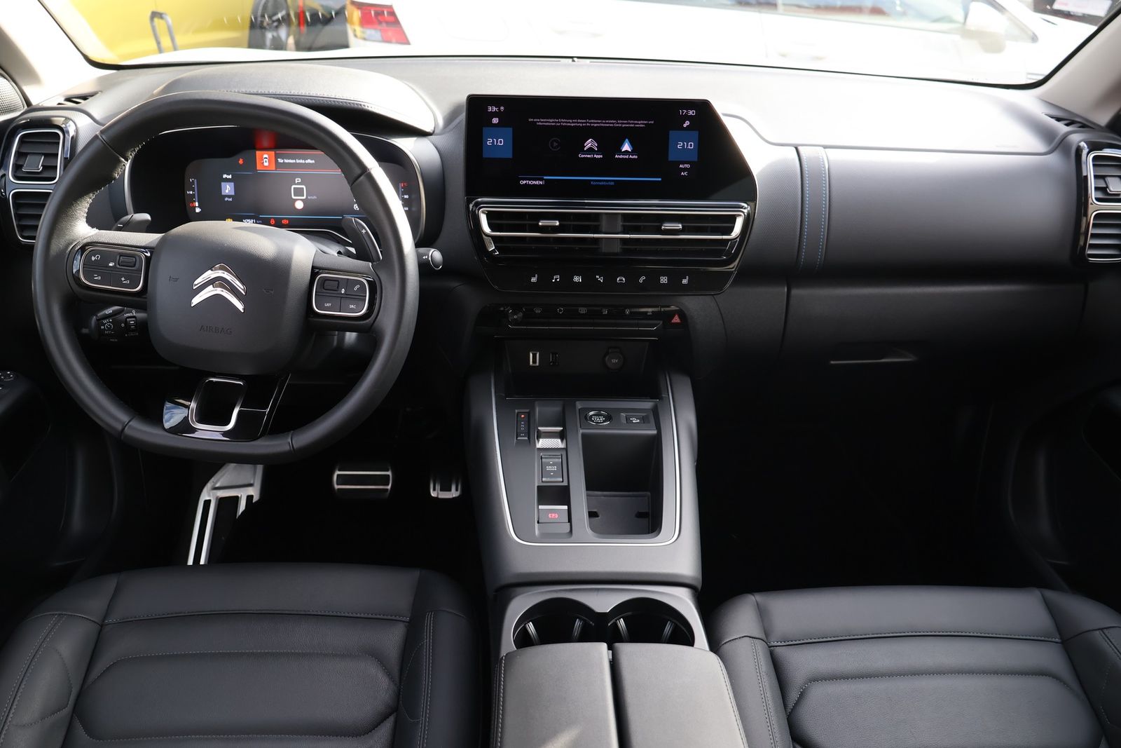 Citroen C5 Aircross 2023 г. Белый, пробег 47386 км