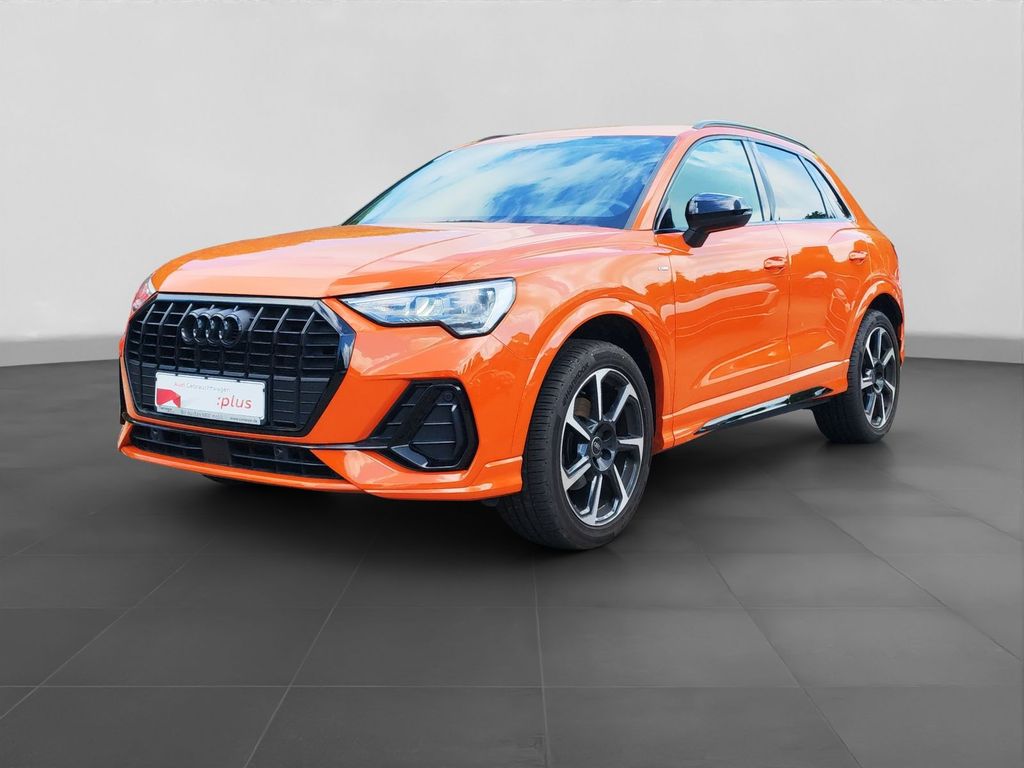 Audi Q3 2023 г. Оранжевый, пробег 50611 км
