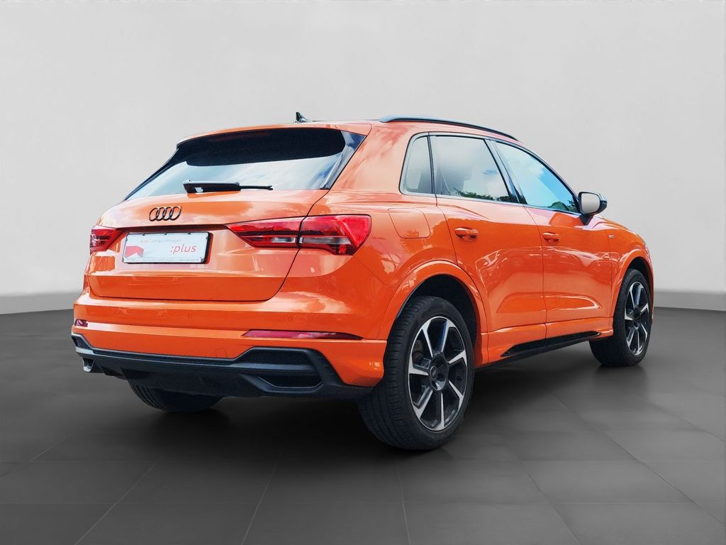 Audi Q3 2023 г. Оранжевый, пробег 50611 км