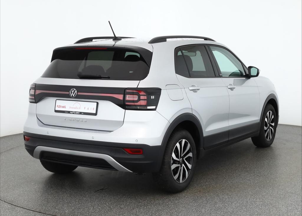 Volkswagen T-Cross 2023 г. Серебристый, пробег 26521 км