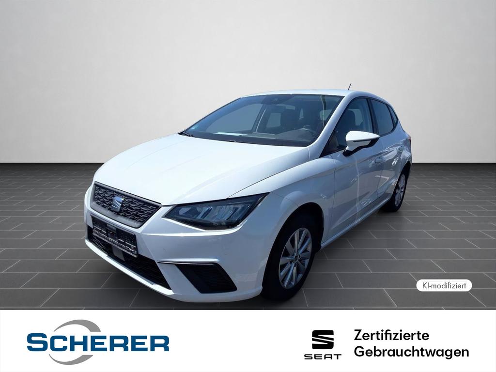 SEAT Ibiza 2022 г. Белый, пробег 57745 км