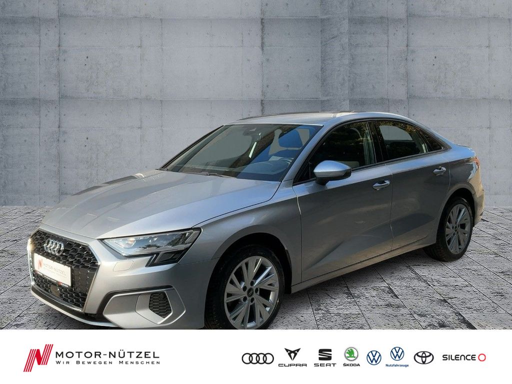 Audi A3 2022 г. Серебристый, пробег 46995 км