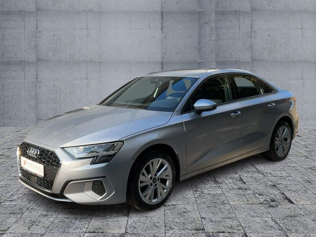 Audi A3 2022 г. Серебристый, пробег 46995 км
