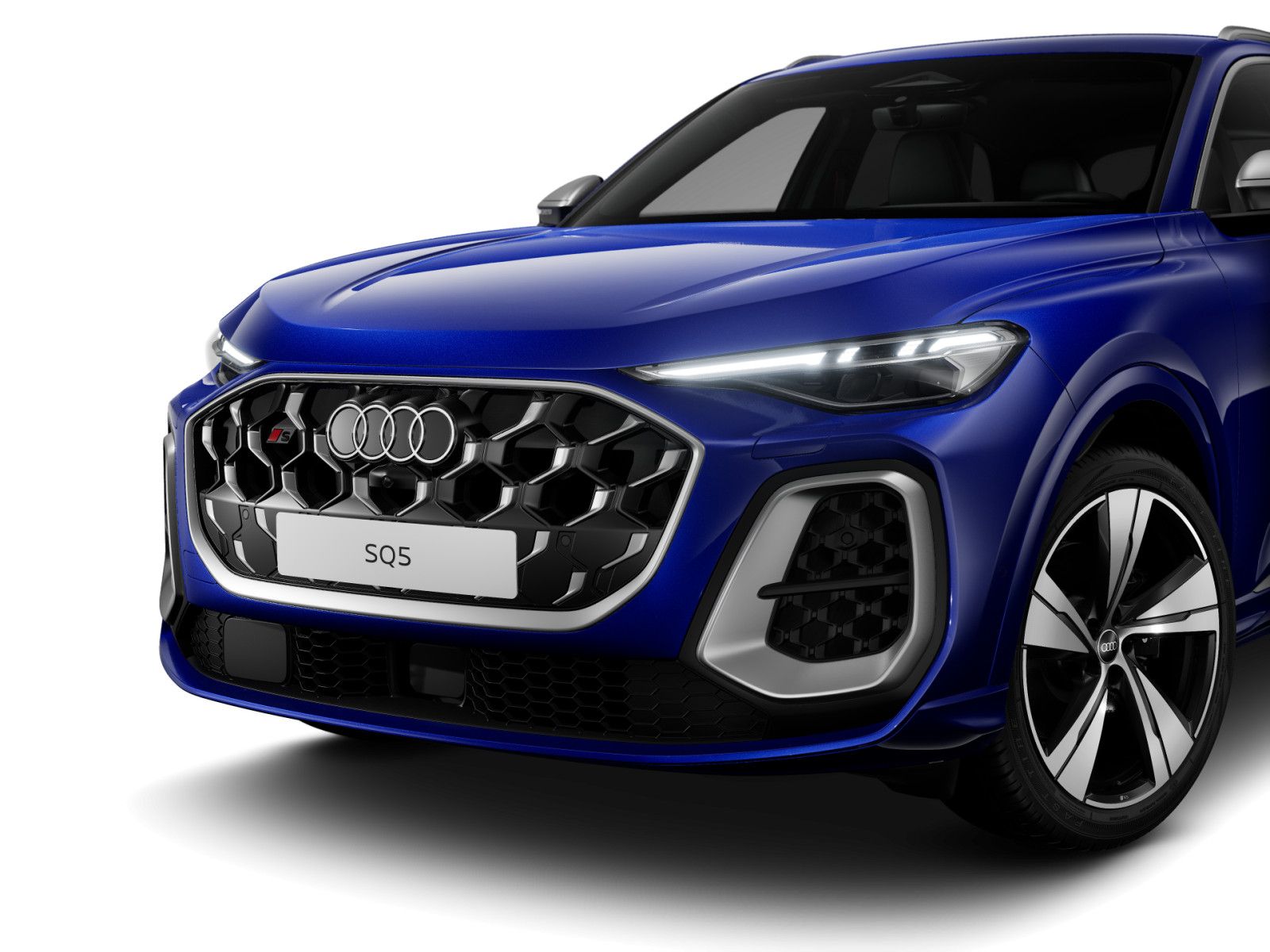 Audi SQ5 2025 г. Синий, пробег 4520 км