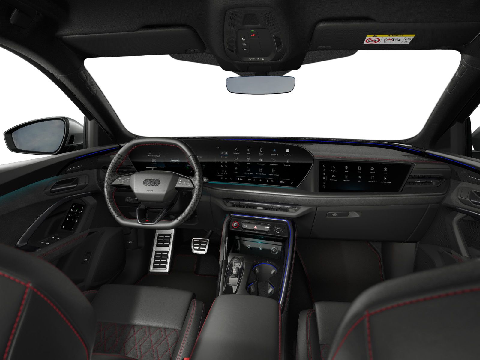 Audi SQ5 2025 г. Синий, пробег 4520 км