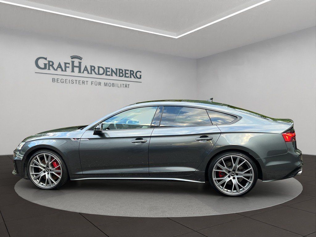 Audi S5 2023 г. Серый, пробег 20300 км