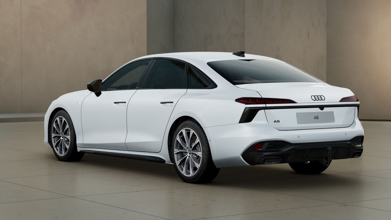 Audi A6 2026 г. Белый, пробег 29666 км