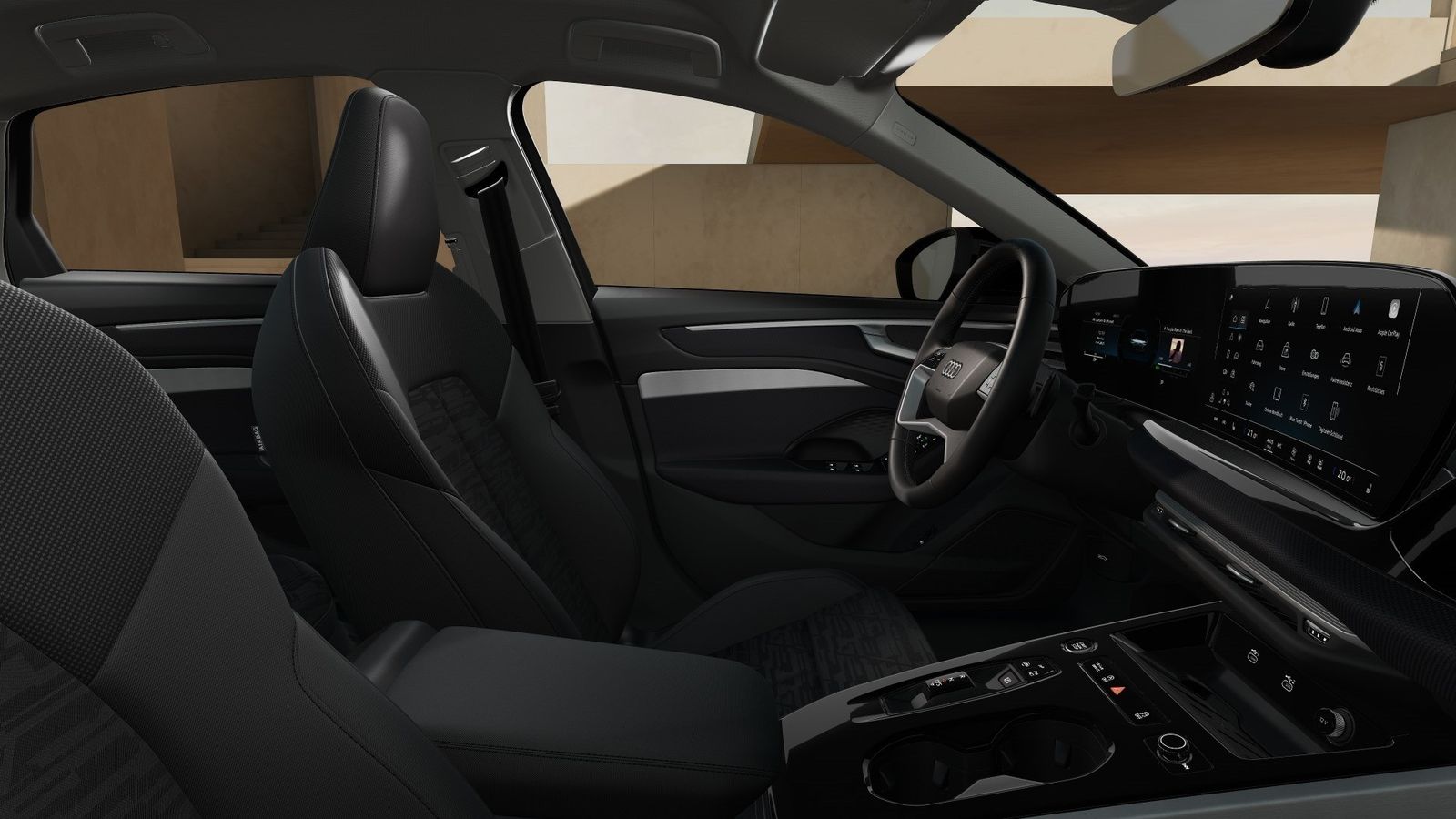 Audi A6 2026 г. Белый, пробег 29666 км