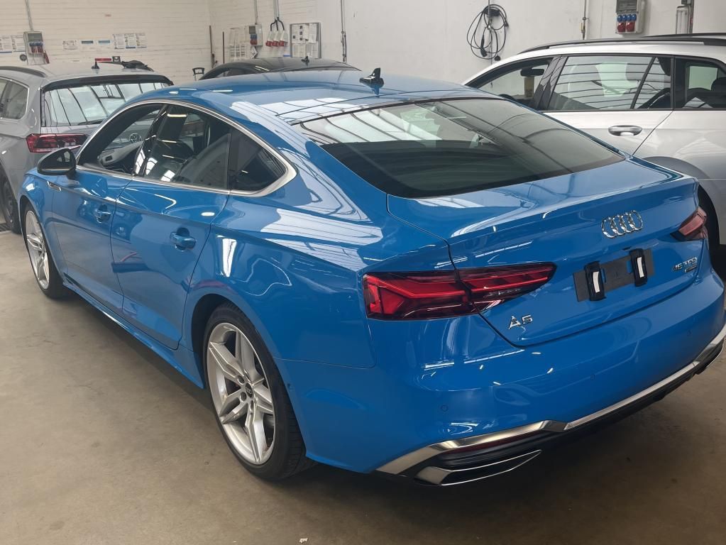Audi A5 2022 г. Синий, пробег 21266 км