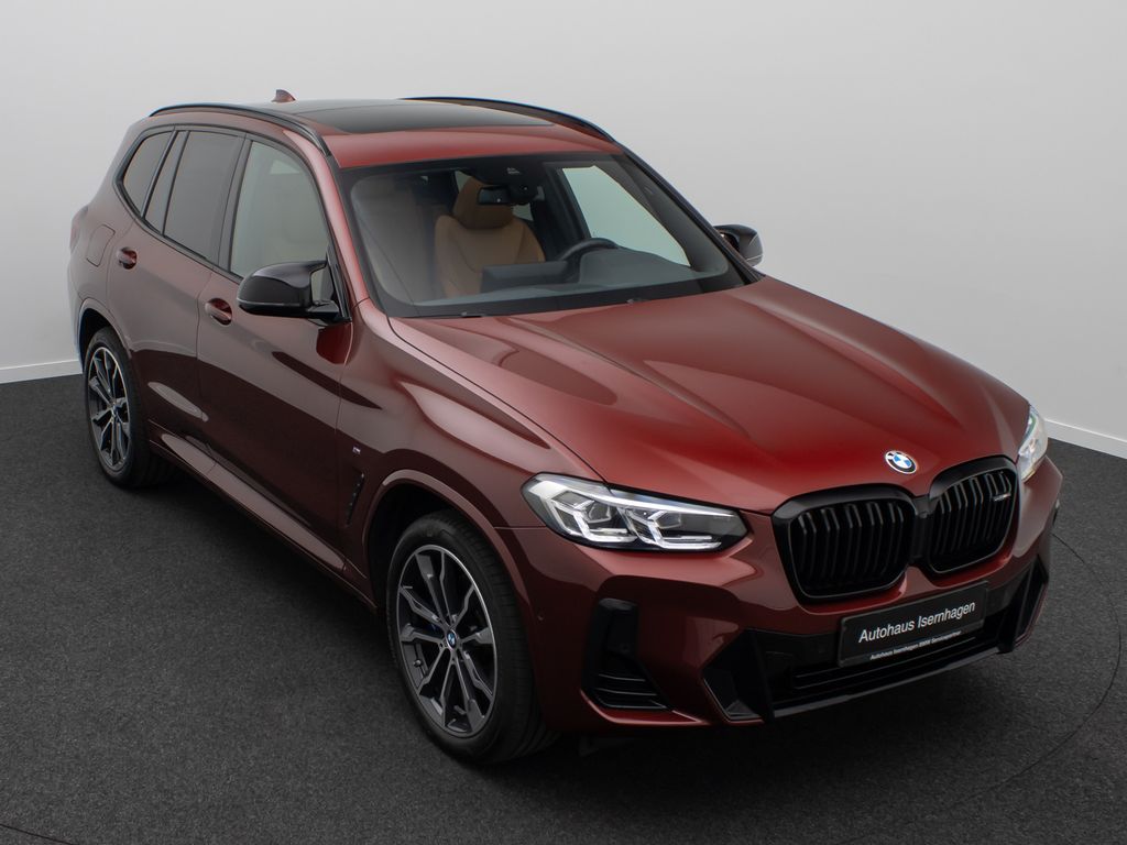 BMW X3 M40 2023 г. Красный, пробег 38877 км