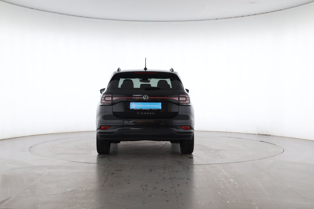 Volkswagen T-Cross 2022 г. Чёрный, пробег 19954 км
