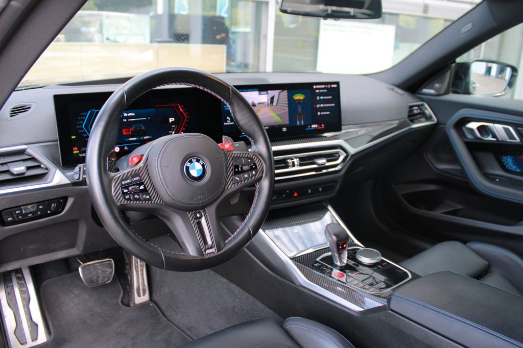 BMW M2 2023 г. Чёрный, пробег 35000 км