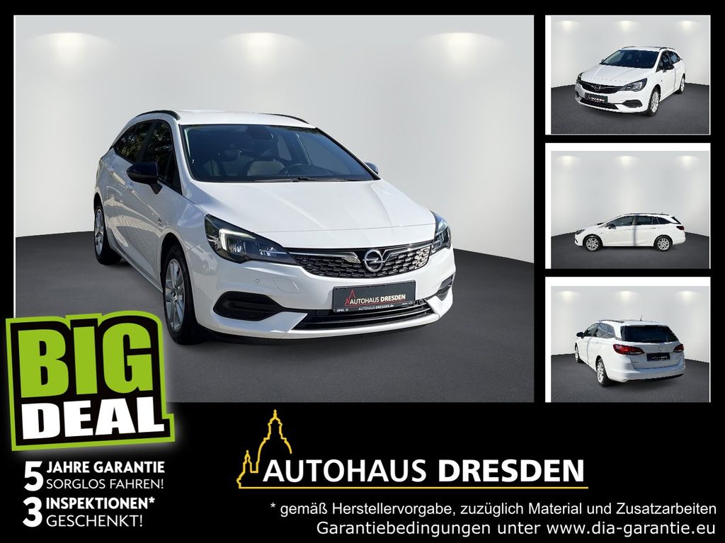 Opel Astra 2021 г. Белый, пробег 56577 км