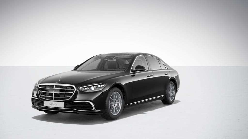 Mercedes-Benz S 450 2021 г. Чёрный, пробег 37000 км