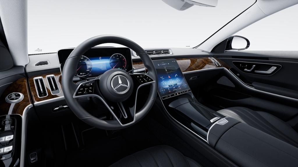 Mercedes-Benz S 450 2021 г. Чёрный, пробег 37000 км
