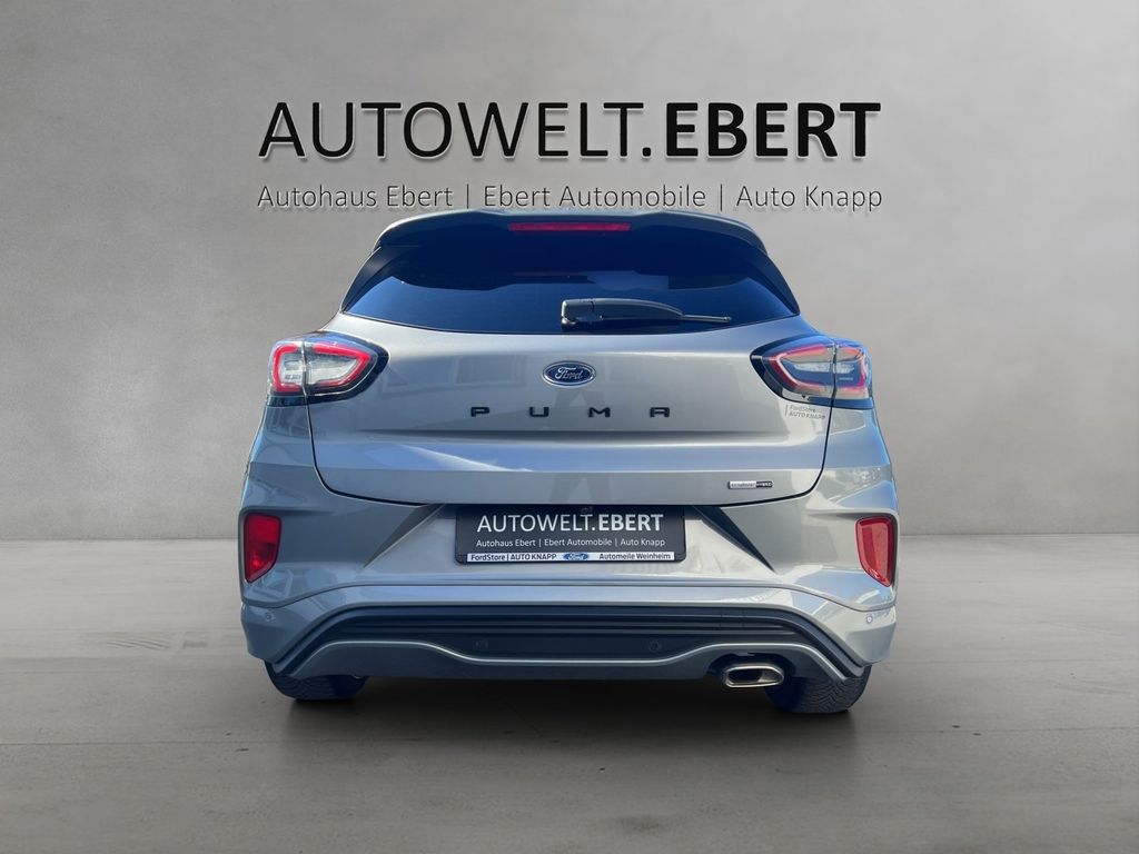 Ford Puma 2022 г. Синий, пробег 41990 км