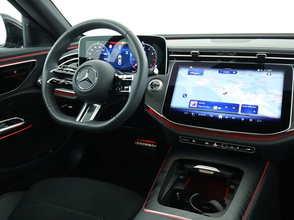 Mercedes-Benz E 200 2025 г. Чёрный, пробег 8678 км