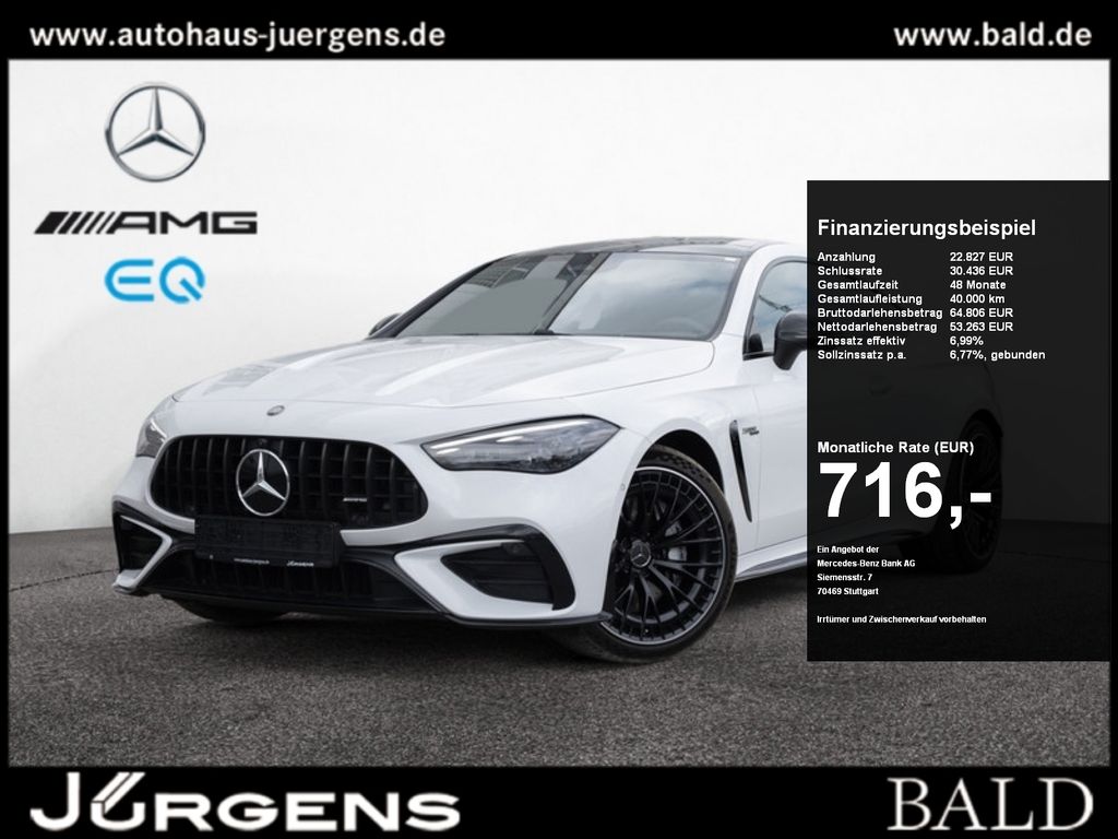 Mercedes-Benz CLE 53 AMG 2025 г. Белый, пробег 11658 км