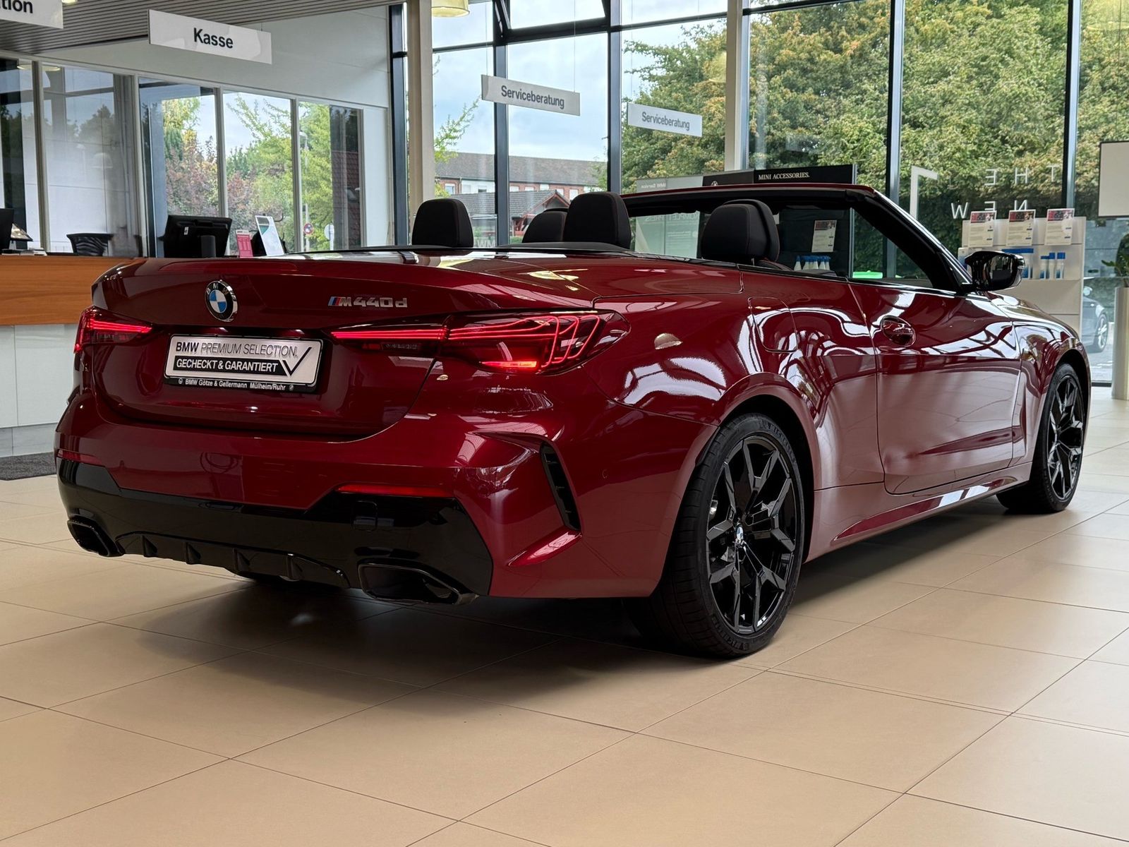 BMW M440 2025 г. Красный, пробег 16044 км