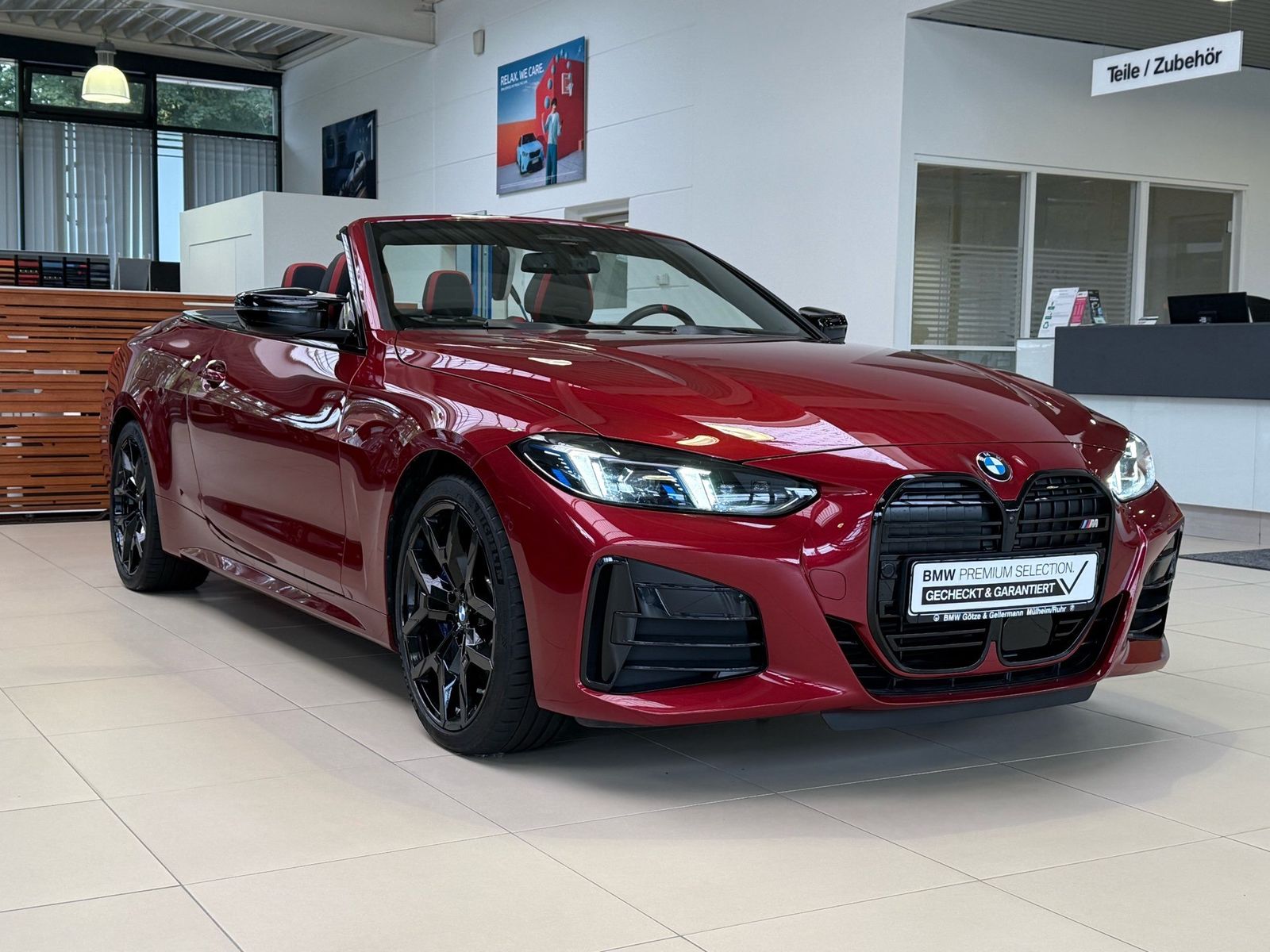 BMW M440 2025 г. Красный, пробег 16044 км