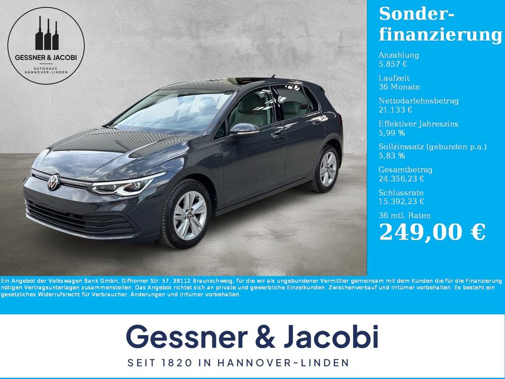 Volkswagen Golf 2024 г. Серый, пробег 48390 км