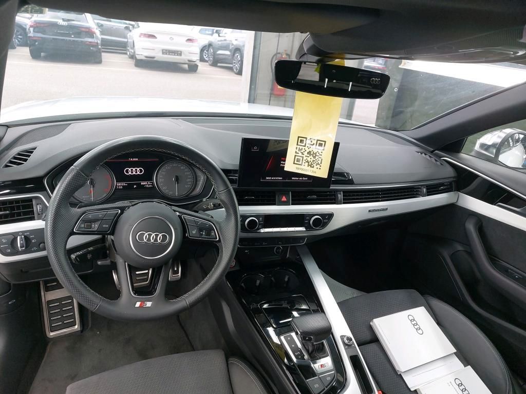 Audi S4 2023 г. Белый, пробег 58633 км