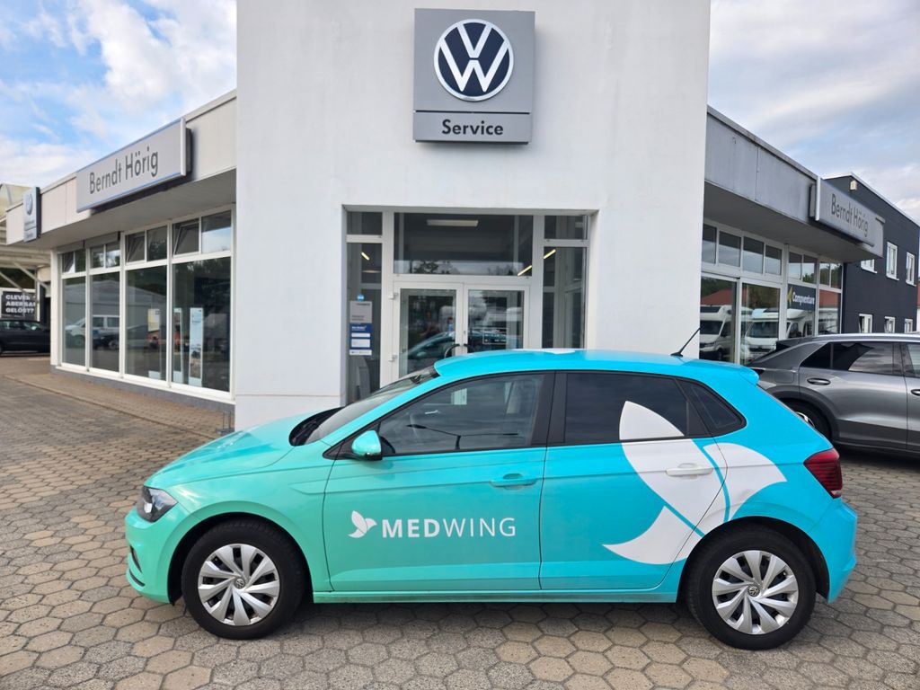 Volkswagen Polo 2021 г. Серебристый, пробег 59750 км
