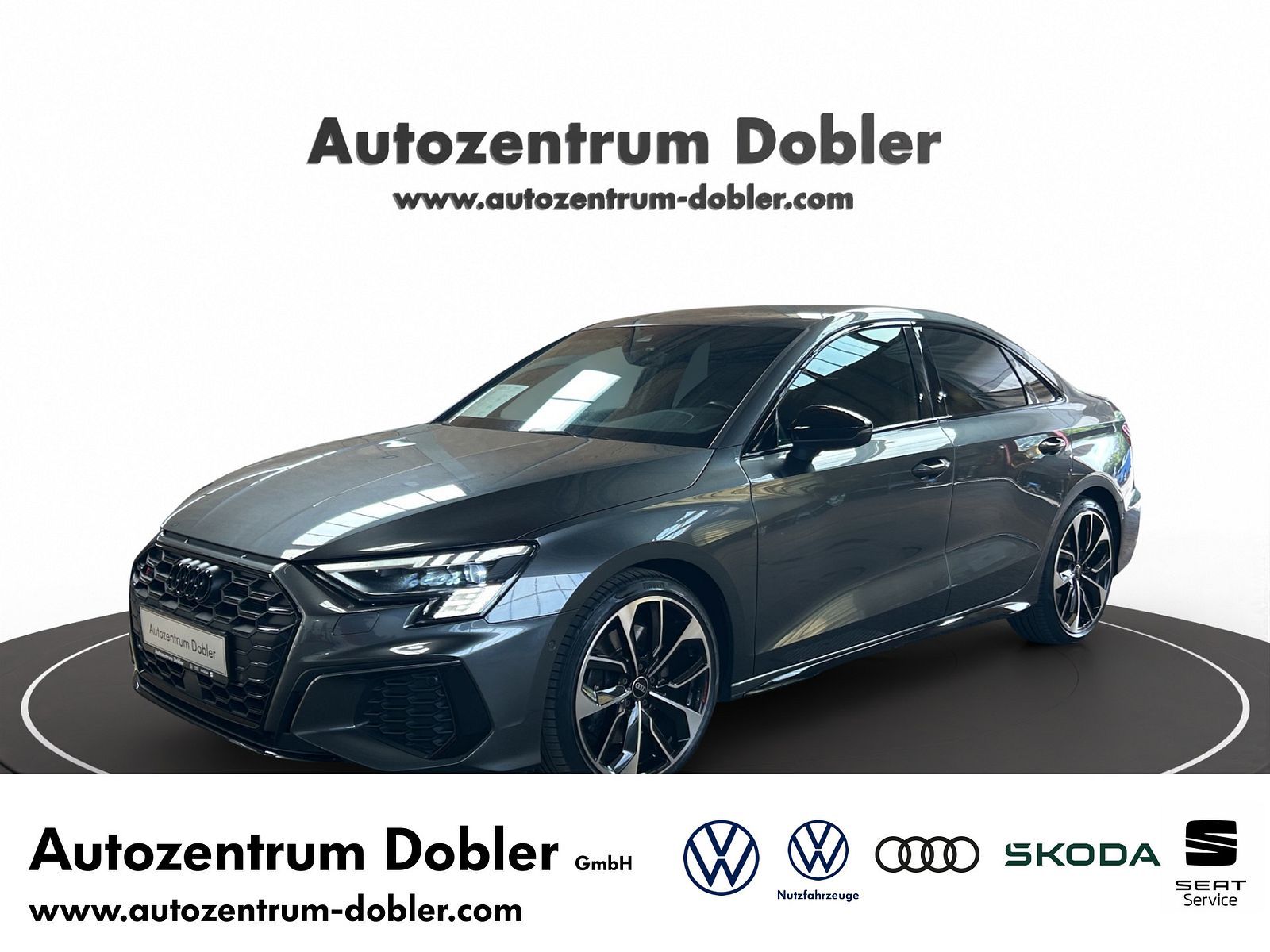 Audi S3 2022 г. Серый, пробег 36200 км