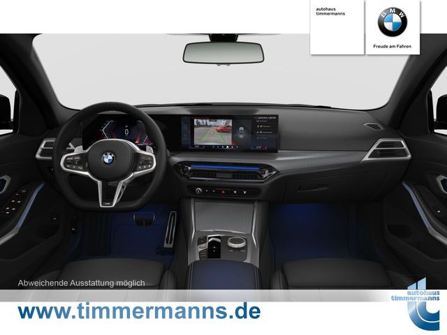 BMW 320 2025 г. Чёрный, пробег 11997 км