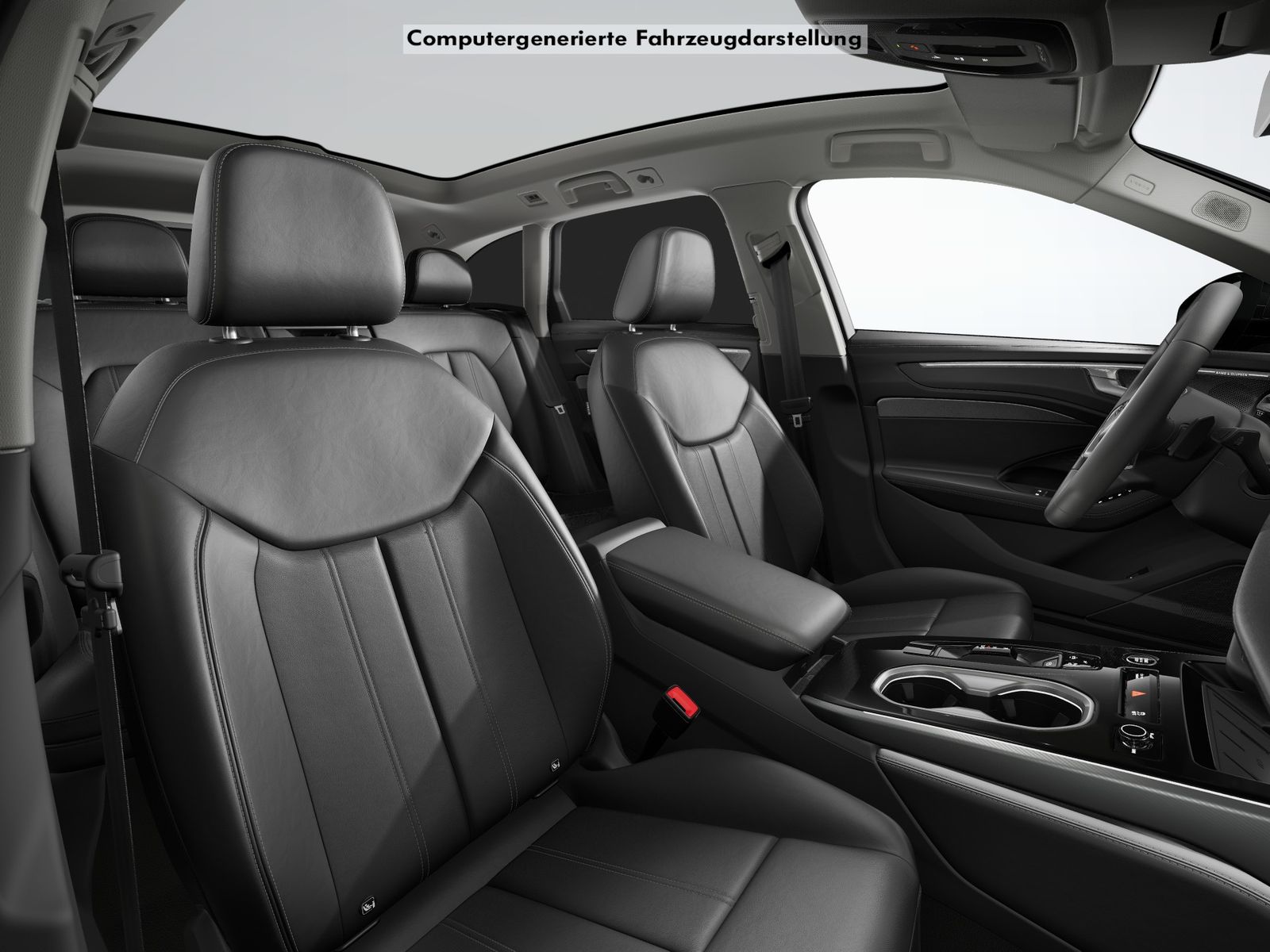 Audi A6 2025 г. Чёрный, пробег 22816 км