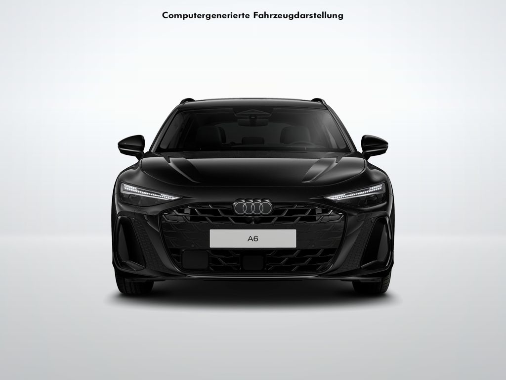 Audi A6 2025 г. Чёрный, пробег 22816 км
