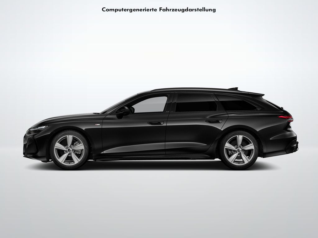 Audi A6 2025 г. Чёрный, пробег 22816 км