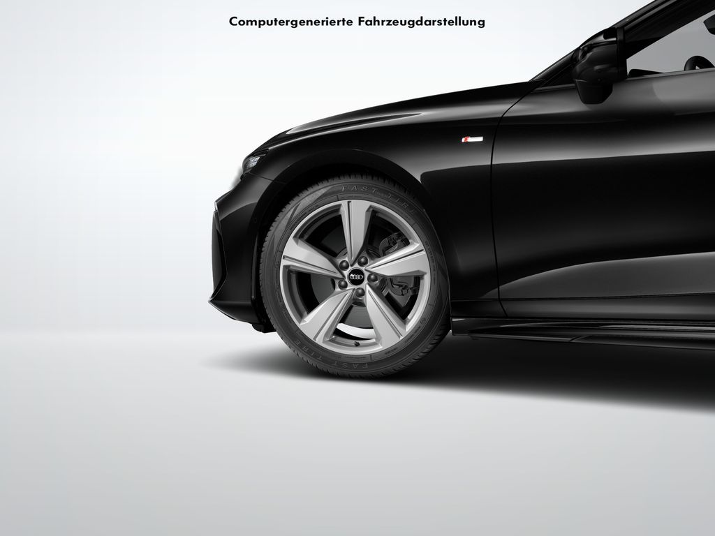 Audi A6 2025 г. Чёрный, пробег 22816 км